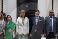 Rachel Reeves UK Chancellor of the Exchequer meets India’s Minister of Commerce and Industry Piyush Vedprakash Goyal