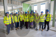 Rachel Reeves UK Chancellor of the Exchequer and the Secretary of State for Education Bridget Phillipson visit Wrotham School in Kent