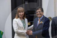 Rachel Reeves UK Chancellor of the Exchequer meets India’s Minister of Commerce and Industry Piyush Vedprakash Goyal