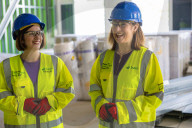 Rachel Reeves UK Chancellor of the Exchequer and the Secretary of State for Education Bridget Phillipson visit Wrotham School in Kent