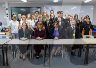 Rachel Reeves UK Chancellor of the Exchequer and the Secretary of State for Education Bridget Phillipson visit Wrotham School in Kent