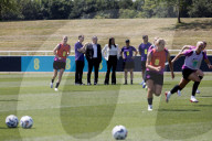 Prime Minister Keir Starmer & Lisa Nandy visit St George's Park