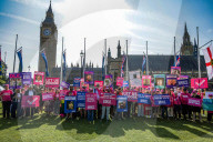 Assisted Dying Bill Protests in London, UK.