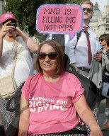 Assisted Dying Bill Protests in London, UK.