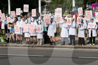 Protests For And Against Assisted Dying In London