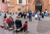 Corpus Christi Procession In Warsaw