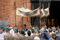 Corpus Christi Procession In Warsaw