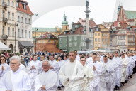 Corpus Christi Procession In Warsaw