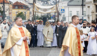 Corpus Christi Procession In Warsaw