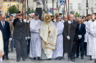 Corpus Christi Procession In Warsaw