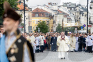 Corpus Christi Procession In Warsaw