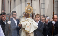 Corpus Christi Procession In Warsaw