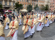 Corpus Christi Procession In Warsaw