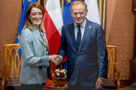 Roberta Metsola Visits Poland