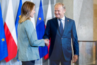 Roberta Metsola Visits Poland