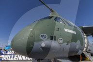 Paris Air Show 2025 - Embraer C-390 Millennium Military Transport Aircraft
