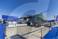 Paris Air Show 2025 - Embraer C-390 Millennium Military Transport Aircraft