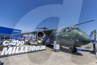 Paris Air Show 2025 - Embraer C-390 Millennium Military Transport Aircraft