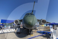 Paris Air Show 2025 - Embraer C-390 Millennium Military Transport Aircraft
