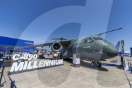 Paris Air Show 2025 - Embraer C-390 Millennium Military Transport Aircraft