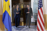 DC: Sec. Rubio and Swedish FM Malmer Stenergard hold a State Department bilateral meeting