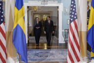 DC: Sec. Rubio and Swedish FM Malmer Stenergard hold a State Department bilateral meeting