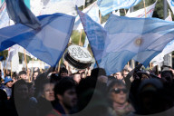 Mass Rally In Support Of Cristina Fernández