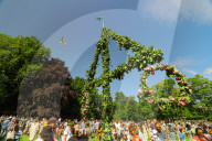 Traditional Midsummer Celebrations In Sweden