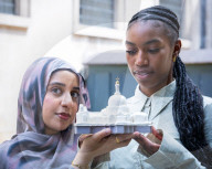 Square Mile Churches: A Sustainable Future project - 3D map of London’s underground structures unveiled at St Andrew Church Holborn, City of London, London, Great Britain 
Press photocall 
20th June 2025
