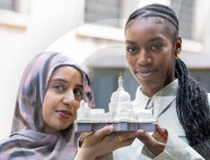 Square Mile Churches: A Sustainable Future project - 3D map of London’s underground structures unveiled at St Andrew Church Holborn, City of London, London, Great Britain 
Press photocall 
20th June 2025