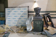 Missile direct hit on Soroka Hospital