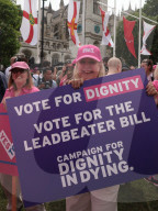 Assisted Dying Bill Protests