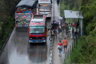 Monsoon And Rainbow In Nepal