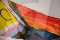 Flag By LGBTQIA+ At Sevilla Square, In Cadiz, Marks The Opening Of Proud Week At Province.