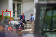 President Trump Departs White House