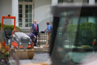 President Trump Departs White House