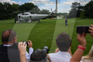 President Trump Departs White House