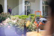 President Trump Departs White House