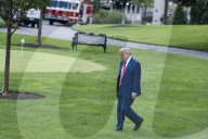 President Trump Departs The White House 