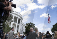 President Trump Departs The White House 