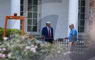 President Trump Departs The White House 