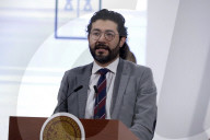 Mexico’s President Claudia Sheinbaum Holds Briefing Of Hurricane Erick