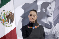 Mexico’s President Claudia Sheinbaum Holds Briefing Of Hurricane Erick