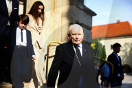 Jaroslaw Kaczynski In Krakow