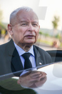 Jaroslaw Kaczynski In Krakow