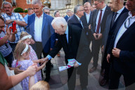 Jaroslaw Kaczynski In Krakow