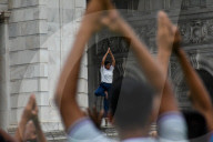 International Yoga Day Celebration In India.