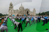 International Yoga Day Celebration In India.