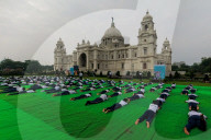 International Yoga Day Celebration In India.