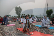 International Day Of Yoga Observed In Kashmir